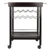 Johnnie Bar Cart Dark Espresso - Winsome 2 Johnnie Bar Cart Dark Espresso - Winsome -Baxton Studio Store GUEST 79e57996 292a 4c1c b911 b858a7928fff