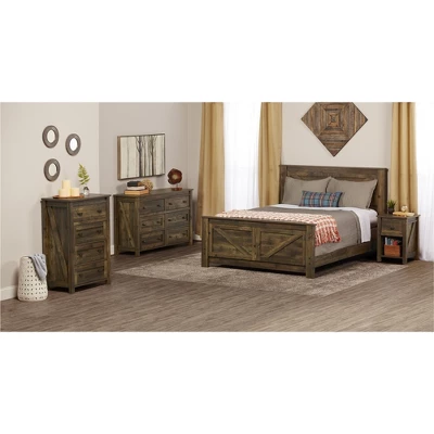 Brookside 4 Drawer Dresser Rustic - Room & Joy 7 Brookside 4 Drawer Dresser Rustic - Room & Joy - Image 5
