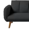 Adjustable Upholstered Sofa With Track Armrests And Angled Legs - Benzara -Baxton Studio Store GUEST 7b5101b4 0f5d 494b 8371 3fd5cbc5d9bd