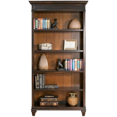 78" Hartford Open Bookcase - Martin Furniture 5 78" Hartford Open Bookcase - Martin Furniture - Image 3