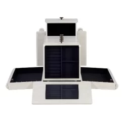 Obrecht Jewelry Armoire Off White - Powell Company -Baxton Studio Store GUEST 7bcd3114 a0cb 4a70 81e2 d156711c7007