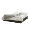 Avenue Platform Bed And Headboard Black - Nexera