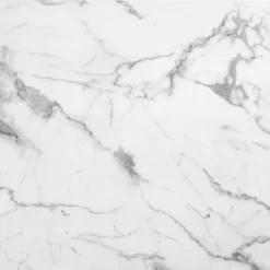 Modern Rectangular Faux Marble Dining Table - Stone, Brushed Stainless Steel - ZM Home -Baxton Studio Store GUEST 7d7afe5f d353 4a00 9984 ba1b9abd7d7f