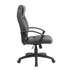 High Back Leather Plus Chair Black - Boss Office Products 11 High Back Leather Plus Chair Black - Boss Office Products -Baxton Studio Store GUEST 7fae9ce4 6d99 4efe b41b ffffd84787e7