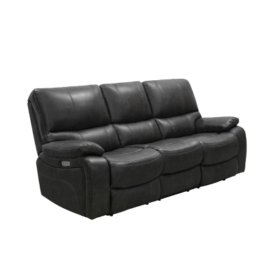 Quinby Leather Power Reclining Sofa - Abbyson Living 7 Quinby Leather Power Reclining Sofa - Abbyson Living - Image 5