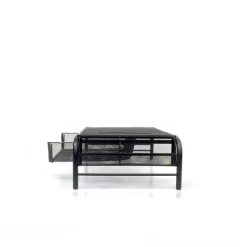 Mind Reader 3 Tier Metal Mesh Monitor Stand With Drawer Organizer Black 13 Mind Reader 3 Tier Metal Mesh Monitor Stand With Drawer Organizer Black -Baxton Studio Store GUEST 822900c8 bb63 406c b49c 7510d6241003