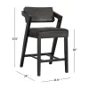 Snyder Counter Height Barstool Black/Gray - Hillsdale Furniture -Baxton Studio Store GUEST 836956b9 6805 4849 8542 ec4e55678f7c