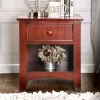 Mereu 1 Drawer Nightstand Cherry - HOMES: Inside + Out -Baxton Studio Store GUEST 84a9c606 1930 4c6a a107 2a8a7d064f70