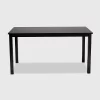 Eveline Rectangular Wood Dining Table Espresso - Baxton Studio
