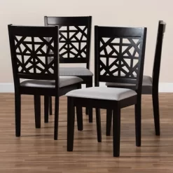 Set Of 4 Jackson Dining Chair - Baxton Studio -Baxton Studio Store GUEST 86de1eef c00a 4c26 9974 e3f24347f13a