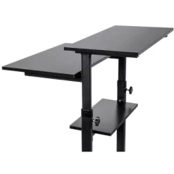 Monoprice Height Adjustable PC Workstation Cart For Sit-Stand -Baxton Studio Store GUEST 86f93efe 2933 4a3c a5bf e65941c16ef1