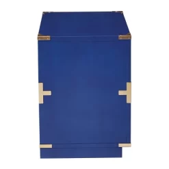 2 Drawer Wellington Cabinet Blue - OSP Home Furnishings