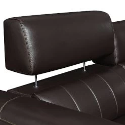 6pc Nara Dual Power Leather Reclining Sectional Sofas Espresso - Steve Silver Co. -Baxton Studio Store GUEST 878bd215 b9e8 447d 8a35 b32bb3913c73