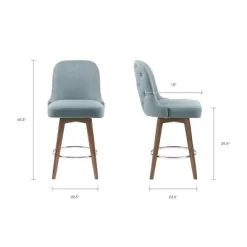 Bryant Counter Height Barstool With Swivel Seat - Madison Park -Baxton Studio Store GUEST 88e754a5 c21d 469d a9ed e29940777e74