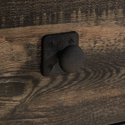 Steel River TV Stand For TVs Up To 55" Brown - Sauder 6 Steel River TV Stand For TVs Up To 55" Brown - Sauder - Image 4