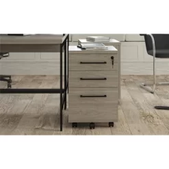Parkside Mobile File Cabinet Light Brown - Ameriwood Home -Baxton Studio Store GUEST 8e5fa5bf 2a2f 467f 8519 981b30ff47be