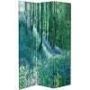 6" Double Sided Nature's Embrace Canvas Room Divider Green - Oriental Furniture -Baxton Studio Store GUEST 92c09074 5bd7 4c38 94b6 9d889b6f8d6f