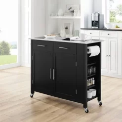 Full Savannah Stainless Steel Top Kitchen Island Cart - Crosley 25 Full Savannah Stainless Steel Top Kitchen Island Cart - Crosley -Baxton Studio Store GUEST 940cb8ce 78be 4a5f 8279 8f9204a90d28
