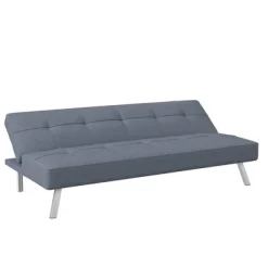 Colette Convertible Futon Sofa Bed Light Gray - Serta -Baxton Studio Store GUEST 9467fdd2 3734 4459 bc14 2ead2419ecc8