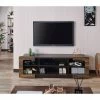 Dimanche TV Stand For TVs Up To 70" Dark Wenge - HOMES: Inside + Out -Baxton Studio Store GUEST 94785d6e d18d 4af5 92bd 2f0c1dcdb992