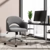 Vinsetto Mid Back Home Office Chair, Computer Desk Chair With Adjustable Height And Padded Seat -Baxton Studio Store GUEST 96a4fb5f ca85 4041 ba7f e3430eb268df