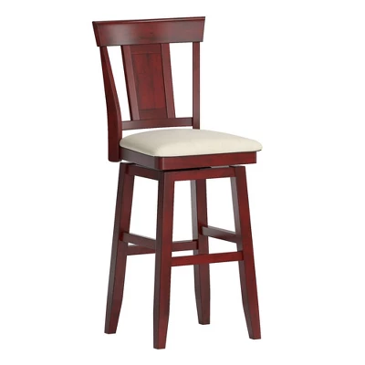 29" South Hill Panel Back Wood Swivel Height Barstool - Inspire Q 12 29" South Hill Panel Back Wood Swivel Height Barstool - Inspire Q - Image 10