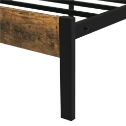 Yaheetech Metal Bed Frame With Headboard And Footboard Mattress Foundation Slatted Bed Base -Baxton Studio Store GUEST 96e69b50 14a4 4582 b27c a5b8bce8bb4e