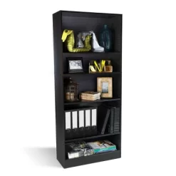 64.8" Oskar 5 Shelf Bookcase - Atlantic