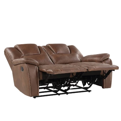 Katrine Manual Reclining Loveseat Brown - Steve Silver Co. 8 Katrine Manual Reclining Loveseat Brown - Steve Silver Co. - Image 6