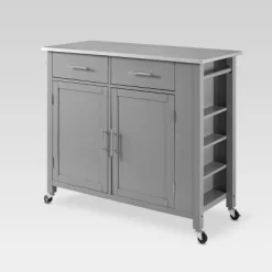 Full Savannah Stainless Steel Top Kitchen Island Cart - Crosley 38 Full Savannah Stainless Steel Top Kitchen Island Cart - Crosley -Baxton Studio Store GUEST 98688794 2ded 449a a9cf b323f51a43c2
