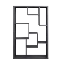 75" Cargo Shelf Rack/Bookshelf Gunmetal - Acme Furniture