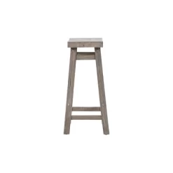 Set Of 2 24" Sonoma Saddle Backless Counter Stools Storm Gray Finish - Boraam -Baxton Studio Store GUEST 98ac6393 1540 40df 99b7 f34b9f7bf946
