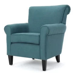 Roseville Upholstered Club Chair - Christopher Knight Home -Baxton Studio Store GUEST 98c63f87 9c77 42c9 8393 22a038a9e2ff