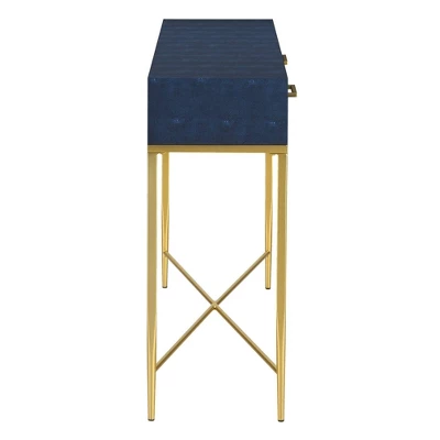 Ashley Console Table Blue/Gold - Breighton Home 8 Ashley Console Table Blue/Gold - Breighton Home - Image 6