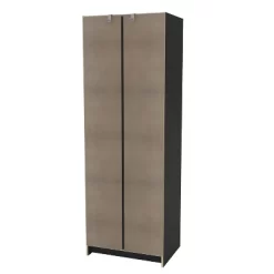 Denmark 2 Door Wardrobe - Polifurniture -Baxton Studio Store GUEST 9a5d0f0e e72f 442b bc1d 0a76e66f7965