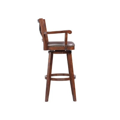 34" Extra Tall Broadmoor Swivel Barstool - Boraam 6 34" Extra Tall Broadmoor Swivel Barstool - Boraam - Image 4