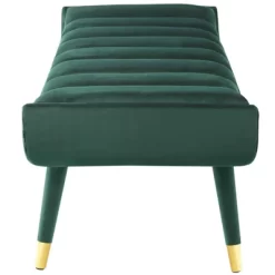 Guess Channel Tufted Performance Velvet Accent Bench Green - Modway -Baxton Studio Store GUEST 9d16cbd2 8e4a 4036 8cb3 c28010efaf8f