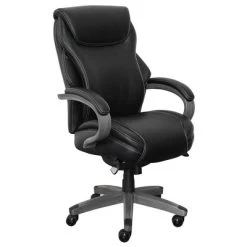 Hyland Bonded Leather & Wood Executive Office Chair - La-Z-Boy -Baxton Studio Store GUEST 9db7eb6c c9d9 4b44 81cc e5669535f671