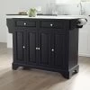 Lafayette Granite White Top Full Size Kitchen Island/Cart Black - Crosley 2 Lafayette Granite White Top Full Size Kitchen Island/Cart Black - Crosley -Baxton Studio Store GUEST 9de0e6d5 c858 4dbd b491 2961d580c1cb
