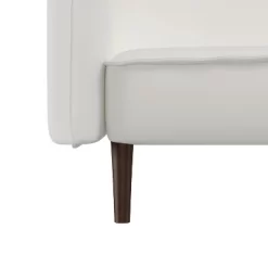 Convertible Futon Sofa Bed With Wooden Legs - ModernLuxe -Baxton Studio Store GUEST 9ef1d1bb 66c2 4da4 8782 414addb20f8d