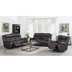 Aria Power Glider Recliner With Power Head Rest Saddle Brown - Steve Silver Co. -Baxton Studio Store GUEST 9f604315 e3af 4980 ab6c abca84cbcfb2