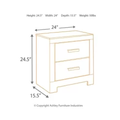 Culverbach Nightstand Gray - Signature Design By Ashley 18 Culverbach Nightstand Gray - Signature Design By Ashley -Baxton Studio Store GUEST a0a18396 2598 4474 b847 6da2400c9011