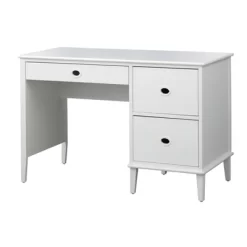 Jamie Student Writing Desk With 3 Drawers - Buylateral -Baxton Studio Store GUEST a1187e15 618d 4905 9404 624caf54ed85