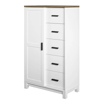Sandlin Gentleman's Chest White - Room & Joy 3 Sandlin Gentleman's Chest White - Room & Joy
