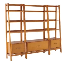 70.5" 3pc Landon Bookcase Set - Crosley -Baxton Studio Store GUEST a36182b0 0ea2 4e20 8394 07bbead2408b