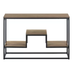 Multi Tier Wood Look Console Table - EveryRoom -Baxton Studio Store GUEST a54dd82a 05f6 4673 9a9a 927c9e2471ea