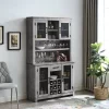Tall Cabinet With Mesh Doors - Jill Zarin -Baxton Studio Store GUEST a55d16d9 51ab 48e4 9418 dfb42f07aad5