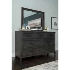 5pc Cindi Sleigh Bedroom Set Gray - Abbyson Living -Baxton Studio Store GUEST a5631308 e917 460c 97bc 654767aca1ad