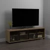 Westfield 4 Door TV Stand For TVs Up To 80" Walnut - Coaster