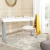Barton Desk - White/Grey - Safavieh 2 Barton Desk - White/Grey - Safavieh -Baxton Studio Store GUEST a668c4e8 2647 4b36 bcf4 b4b7532a64d0